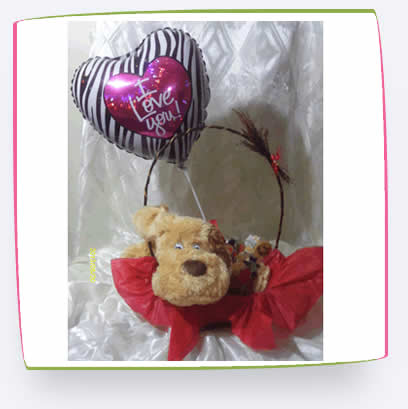 Arreglos con peluches