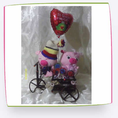 Arreglos con peluches